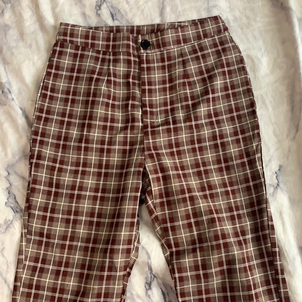 Plaid pants